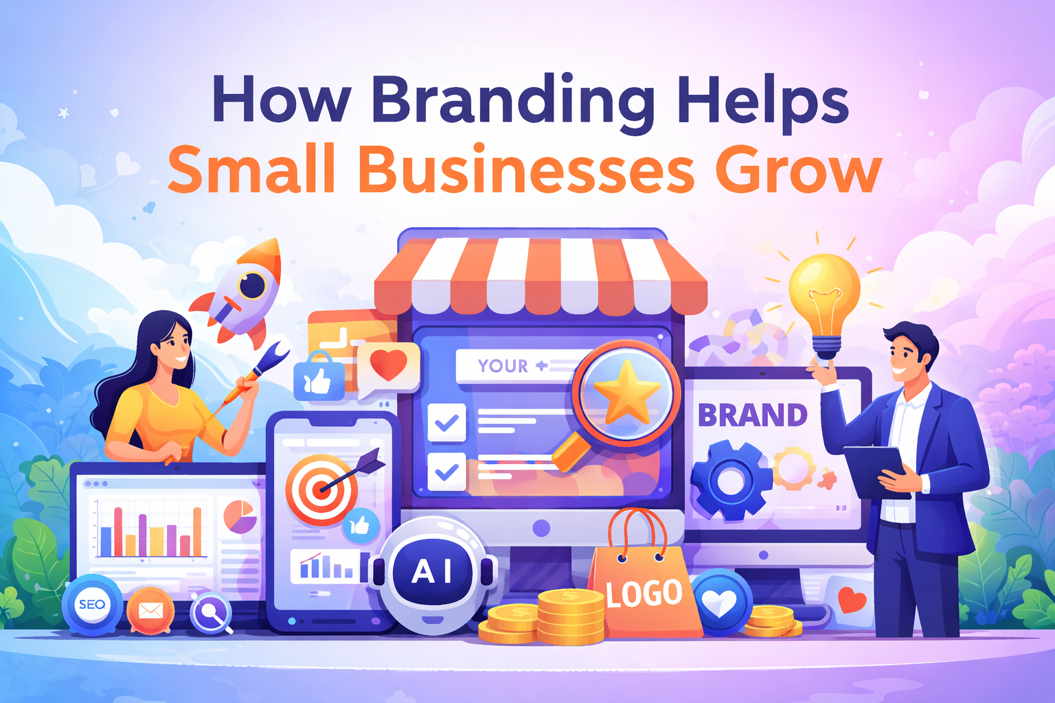 How Does Branding Help Small Businesses Grow?